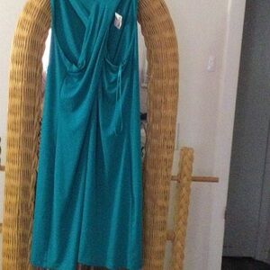 Elegant Teal Dress